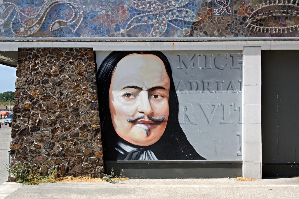 vlissingen hdr urbex graffiti Michiel Adriaenszoon de Ruyter kunst art kunstwerk mural murals straatkunst boulevard